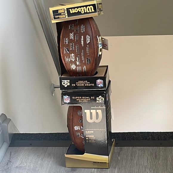 Wilsons Leather Other - NFL Wilson super bowl 50 football pw size